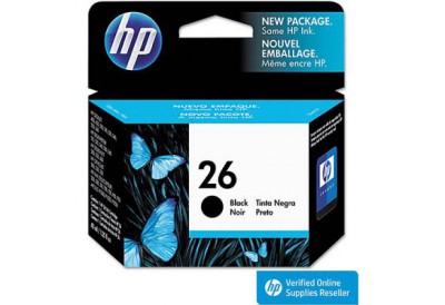 HP 26A LGE Black Inkjet Cartridge EUR 